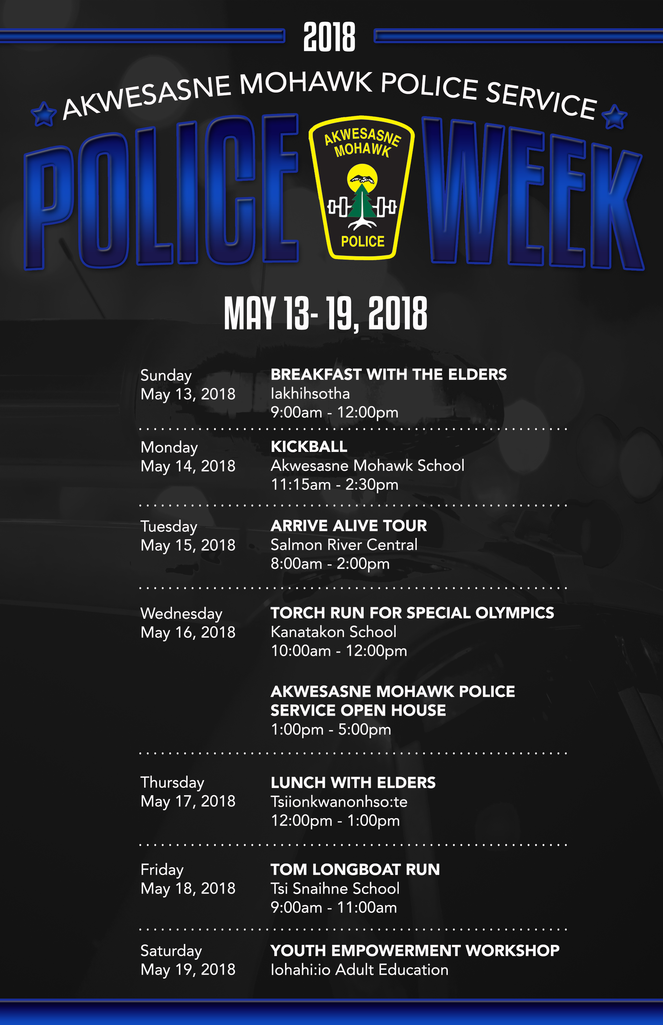 AMPS Participating in Police Week Activities & Raising Money for AMPS Participating in Police Week Activities & Raising Money for