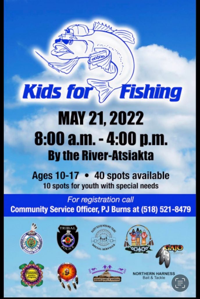 KIDS FOR FISHING 2022 – Mohawk Council of Akwesasne