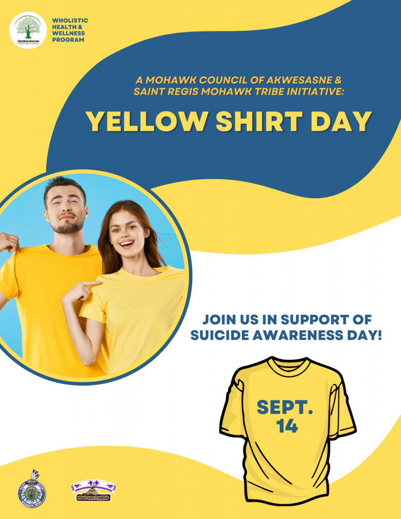 YELLOW SHIRT DAY – Mohawk Council of Akwesasne