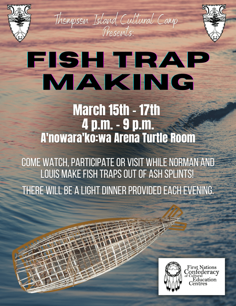 FISH TRAP-MAKING CLASS – Mohawk Council of Akwesasne