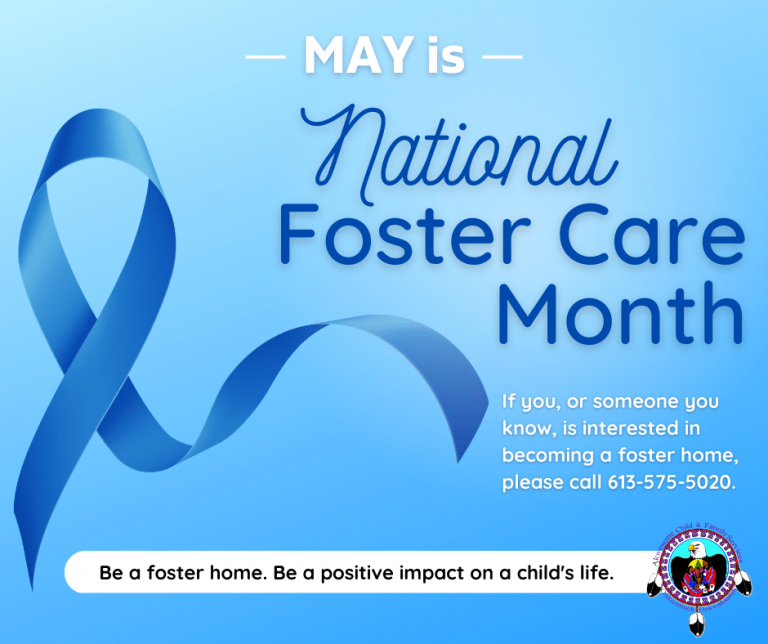 NATIONAL FOSTER CARE MONTH Mohawk Council of Akwesasne