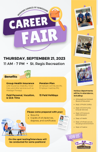 MCA Career Fair @ St. Regis Recreation Center