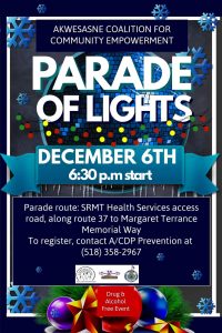 Akwesasne Parade of Lights 2023 @ Route 37