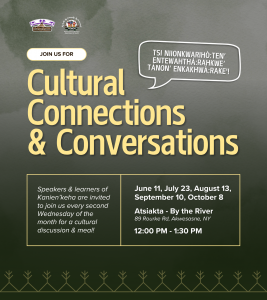 Cultural Connections & Conversations @ Atsiakta – By the River