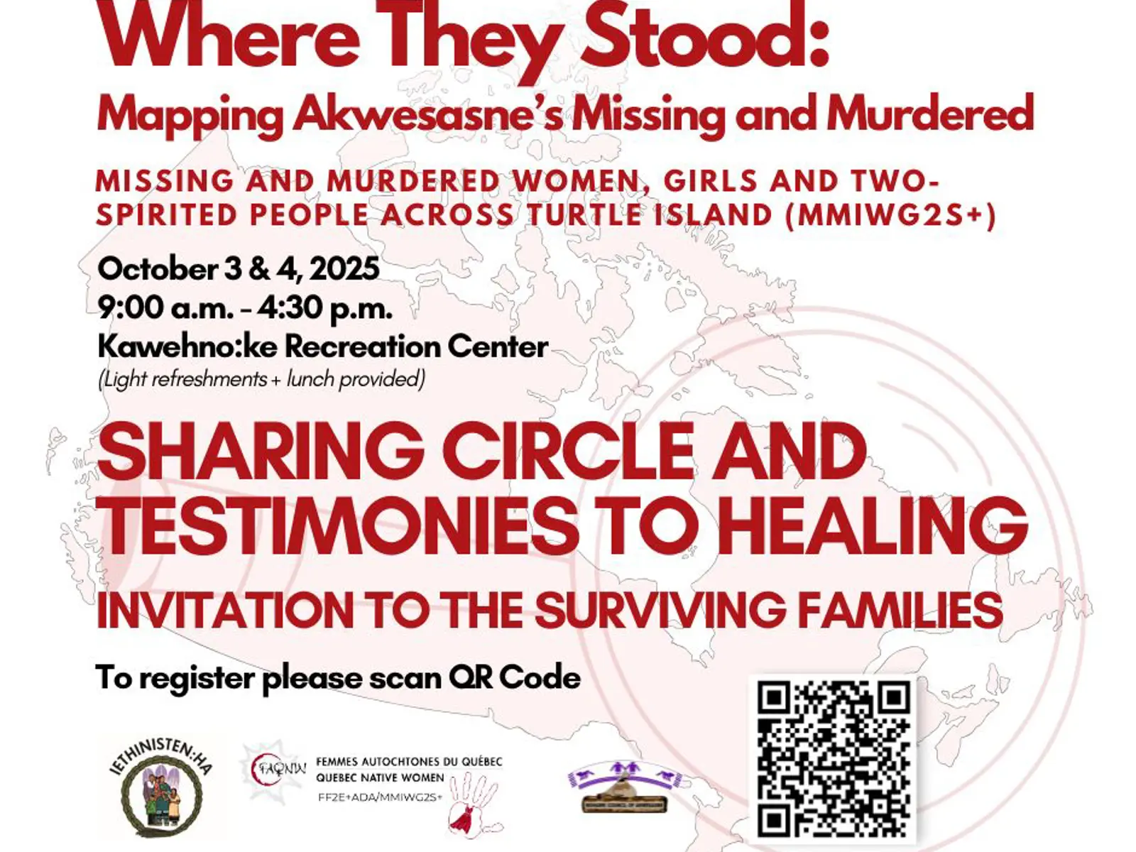 WHERE THEY STOOD: MAPPING AKWESASNE’S MISSING AND MURDERED | Mohawk ...